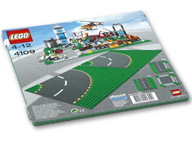 LEGO 4109 Road Plates, Curved