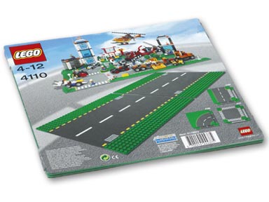 LEGO 4110 Road Plates, Straight