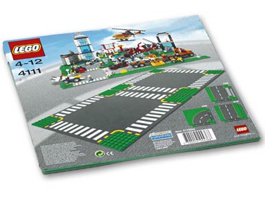 LEGO 4111 - Road Plates, Cross