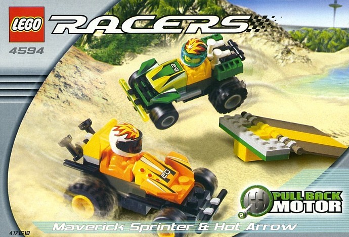 LEGO 4594 - Maverick Sprinter and Hot Arrow