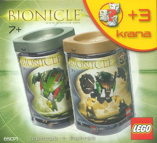 LEGO 65071 Bionicle Dual Pack: Lehvak & Pahrak