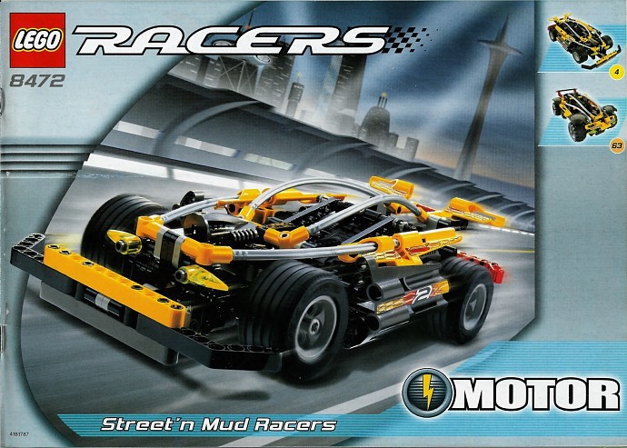 LEGO 8472 - Mud & Street Racer