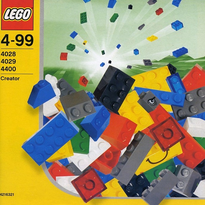 LEGO 4029 Build with Bricks Bucket