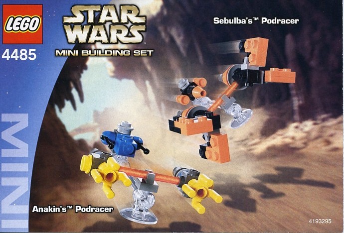 LEGO 4485 - Sebulba's Podracer & Anakin's Podracer