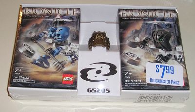 LEGO 65295 - Bionicle twin-pack with gold mask
