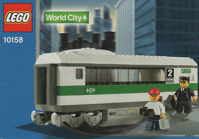LEGO 10158 High Speed Train Car