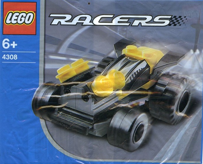 LEGO 4308 - Yellow Racer