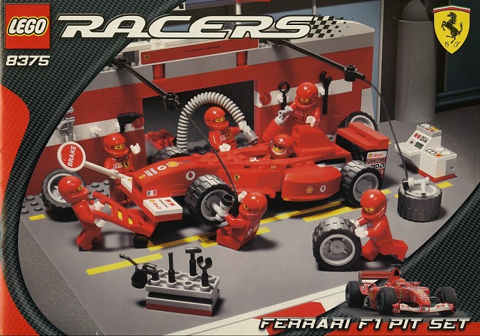 LEGO 8375 - Ferrari F1 Pit Set