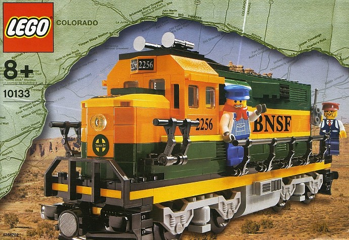LEGO 10133 - Burlington Northern Santa Fe (BNSF) Locomotive