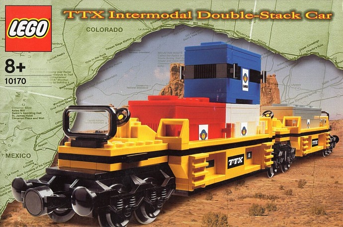 LEGO 10170 - TTX Intermodal Double-Stack Car