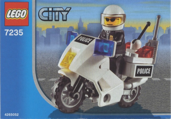 LEGO 7235 Police Motorcycle