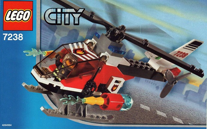 LEGO 7238 - Fire Helicopter