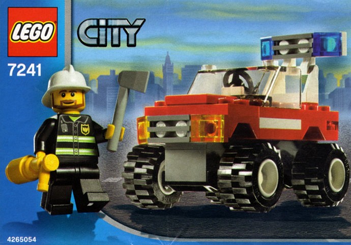 LEGO 7241 - Fire Car