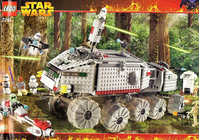 LEGO 7261 Clone Turbo Tank