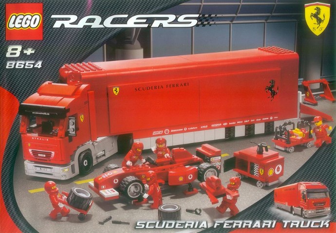 LEGO 8654 - Scuderia Ferrari Truck