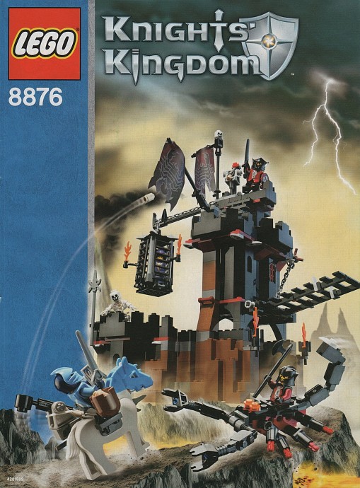 LEGO 8876 - Scorpion Prison Cave
