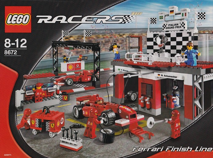 LEGO 8672 - Ferrari Finish Line