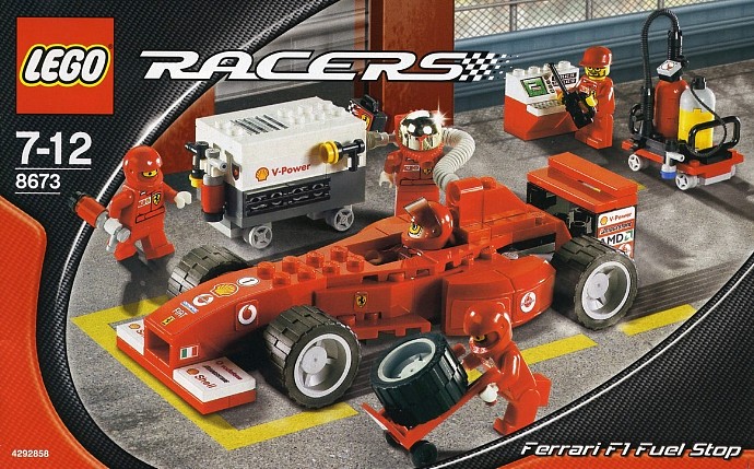 LEGO 8673 Ferrari F1 Fuel Stop
