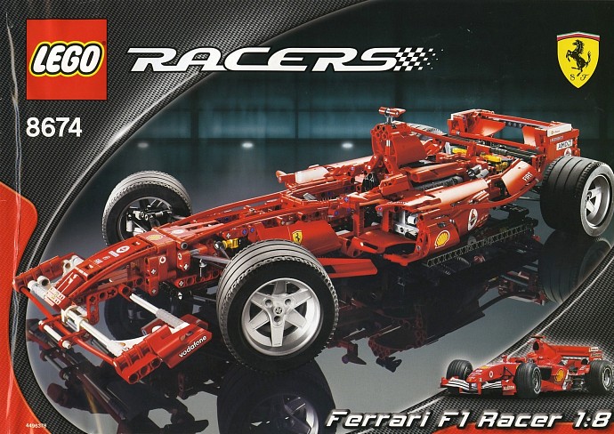 LEGO 8674 - Ferrari F1 Racer 1:8