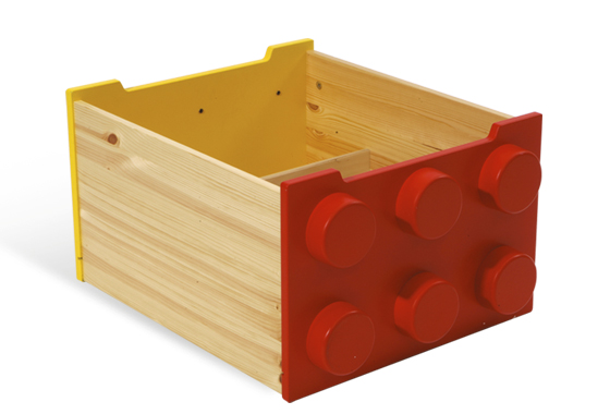 LEGO 60030 Rolling Storage Box - Red/Yellow