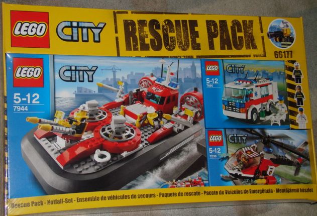 LEGO 66177 City Rescue Pack