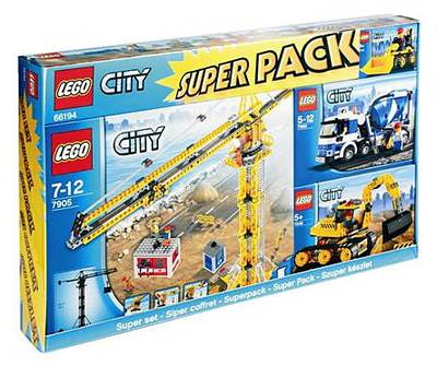 LEGO 66194 City Super Pack
