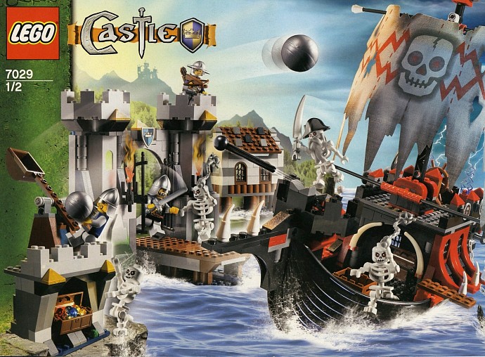LEGO 7029 - Skeleton Ship Attack