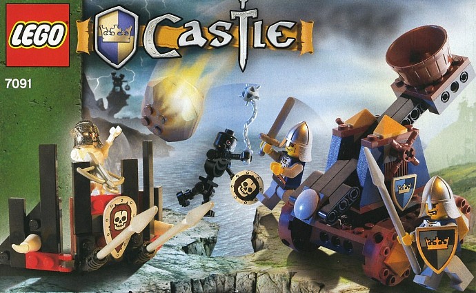 LEGO 7091 Knight's Catapult Defense