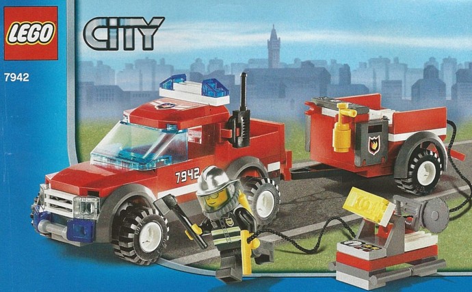 LEGO 7942 - Off-Road Fire Rescue