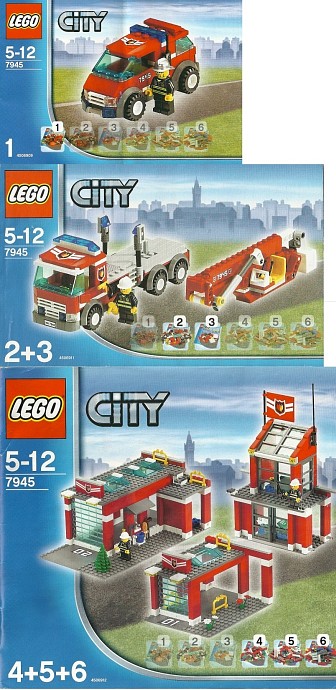 LEGO 7945 - Fire Station