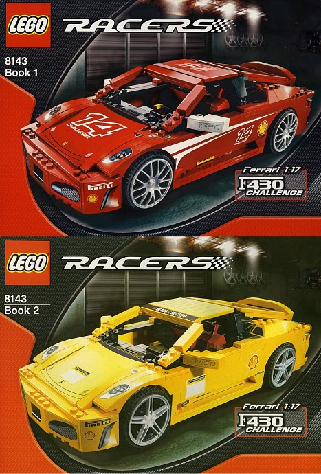 LEGO 8143 - Ferrari F430 Challenge 1:17