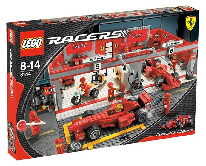 LEGO 8144 Ferrari 248 F1 Team (Kimi Räikkönen Edition)