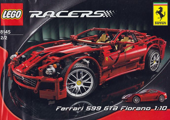 LEGO 8145 - Ferrari 599 GTB Fiorano 1:10