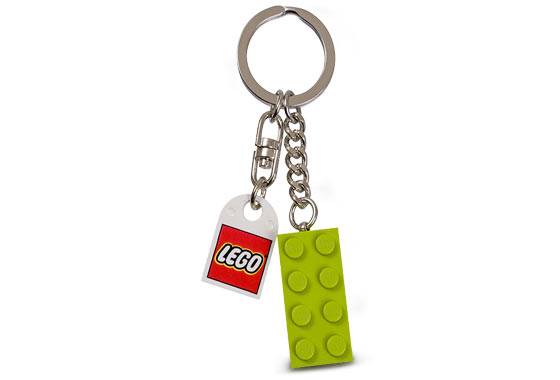 LEGO 852099 Lime Green Brick Key Chain