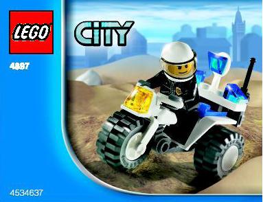 LEGO 4897 Police Trike