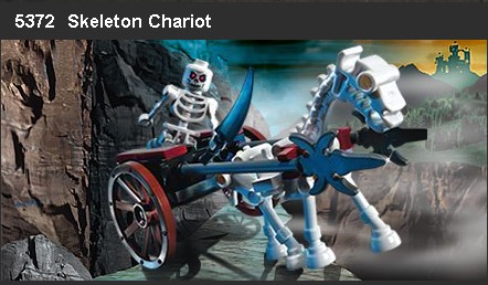 LEGO 5372 Skeleton Chariot