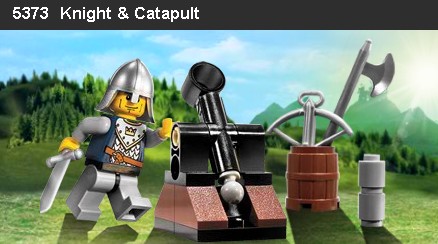 LEGO 5373 - Knight & Catapault