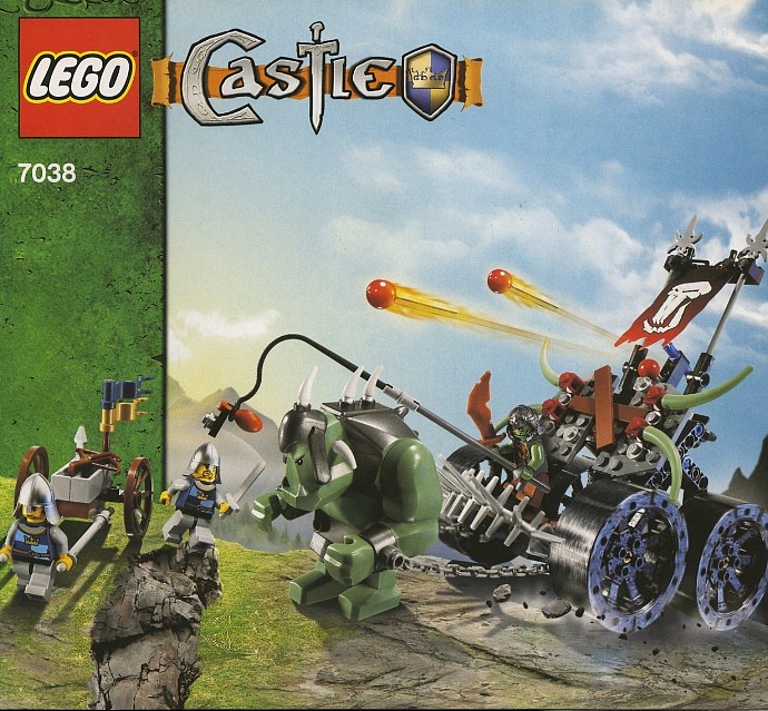 LEGO 7038 - Troll Assault Wagon