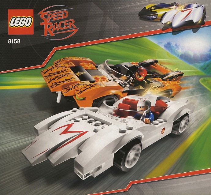 LEGO 8158 Speed Racer & Snake Oiler
