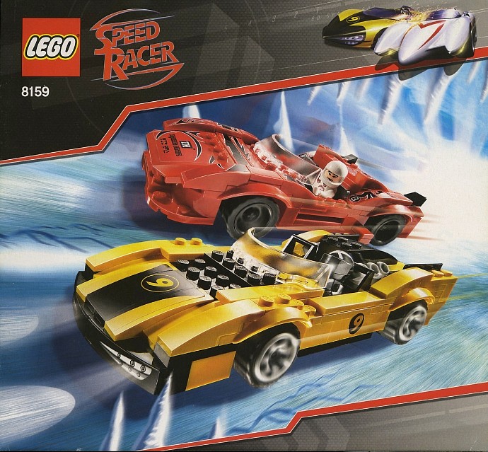 LEGO 8159 - Racer X & Taejo Togokhan