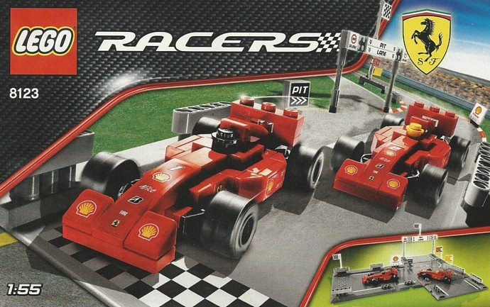 LEGO 8123 Ferrari F1 Racers