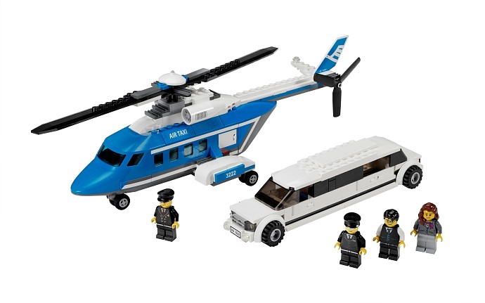 LEGO 3222 - Helicopter and Limousine