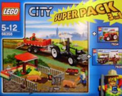 LEGO 66358 - City Super Pack 3 in 1