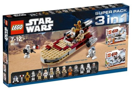 LEGO 66368 - Star Wars Super Pack 3 in 1