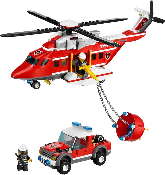 LEGO 7206 - Fire Helicopter