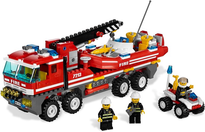 LEGO 7213 - Off-Road Fire Truck & Fireboat