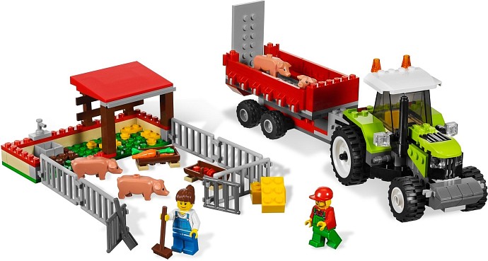 LEGO 7684 - Pig Farm & Tractor