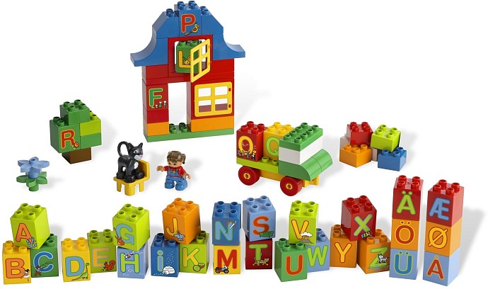 LEGO 6051 Play with Letters Set