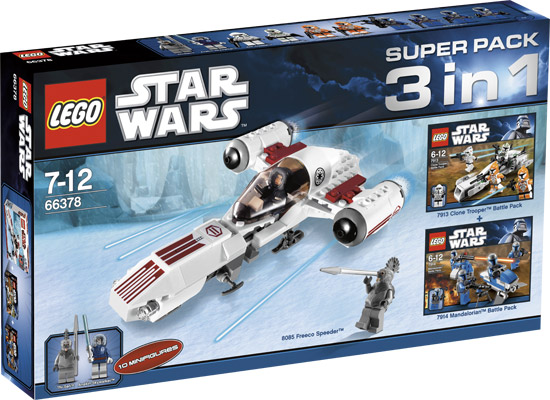 LEGO 66378 - Star Wars Super Pack 3 in 1