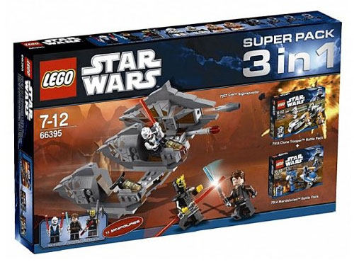 LEGO 66395 Star Wars Super Pack 3 in 1